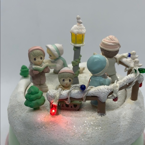 Vintage Precious Moments Music Box Hark The Harold - Picture 4 of 4